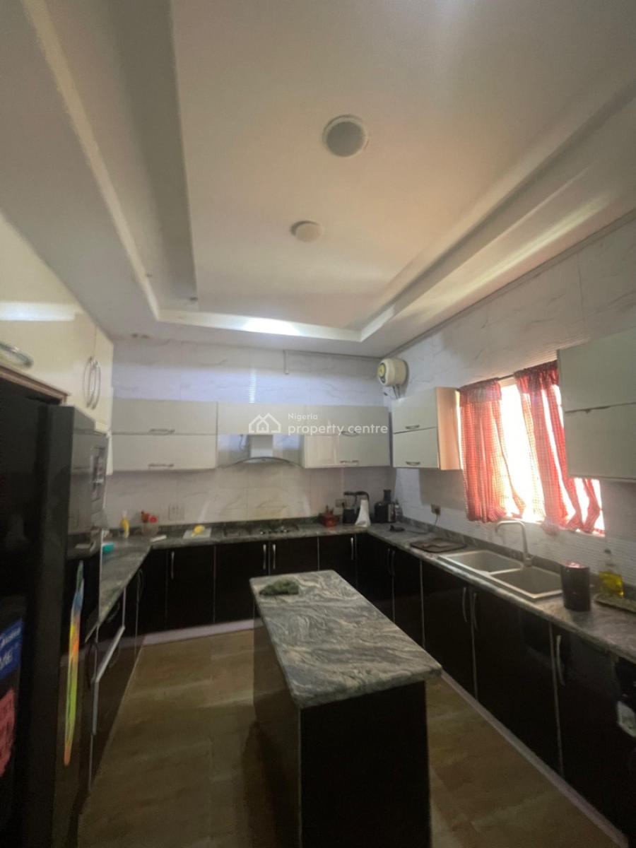 Fully Furnished 3 Bedroom Semi Detached Duplex+bq, Chevron, Conservative, Lekki, Lagos, Semi-detached Duplex for Rent