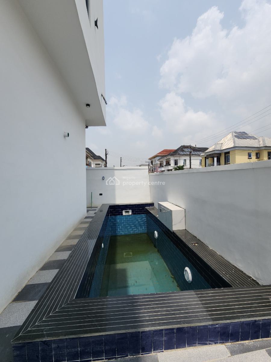 Luxury 5 Bedroom Detached Duplex with Bq and Swimming Pool, in a Very Secured Estate, Lekki County, Ikota, Lekki, Lagos, Detached Duplex for Sale