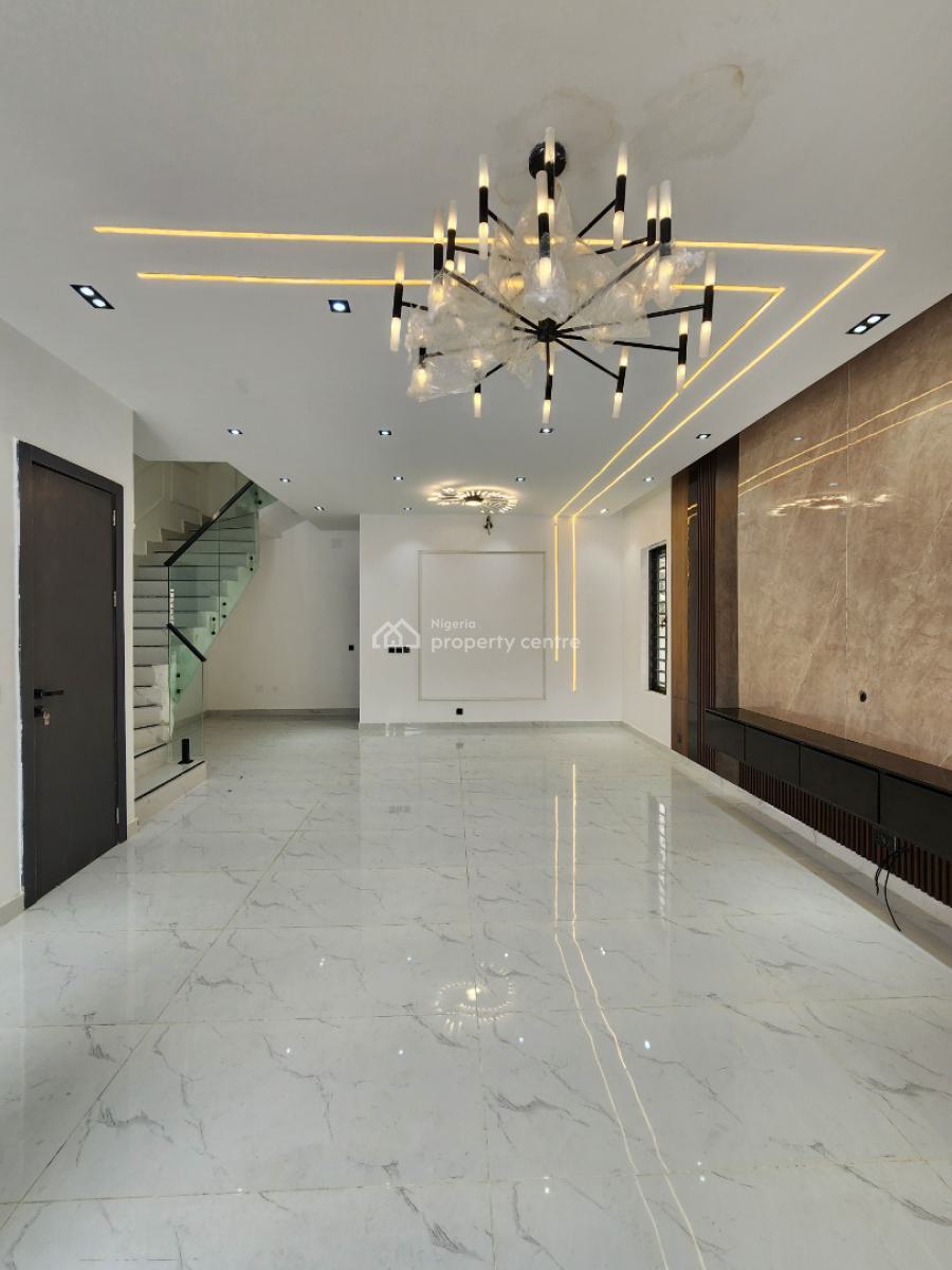 Luxury 5 Bedroom Detached Duplex with Bq and Swimming Pool, in a Very Secured Estate, Lekki County, Ikota, Lekki, Lagos, Detached Duplex for Sale