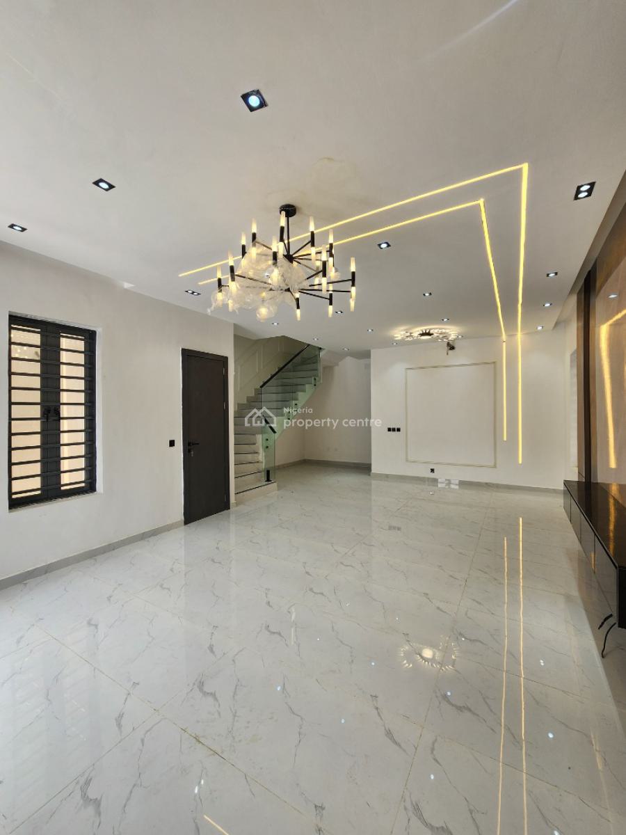 Luxury 5 Bedroom Detached Duplex with Bq and Swimming Pool, in a Very Secured Estate, Lekki County, Ikota, Lekki, Lagos, Detached Duplex for Sale