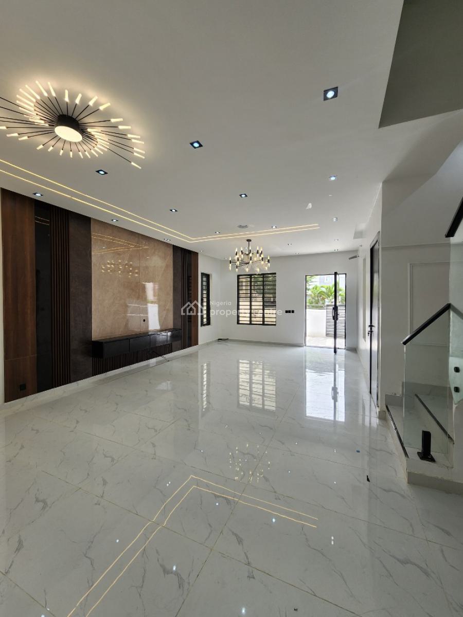 Luxury 5 Bedroom Detached Duplex with Bq and Swimming Pool, in a Very Secured Estate, Lekki County, Ikota, Lekki, Lagos, Detached Duplex for Sale