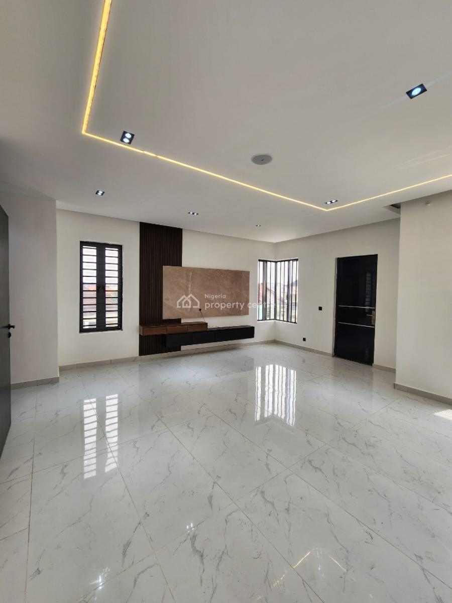 Luxury 5 Bedroom Detached Duplex with Bq and Swimming Pool, in a Very Secured Estate, Lekki County, Ikota, Lekki, Lagos, Detached Duplex for Sale