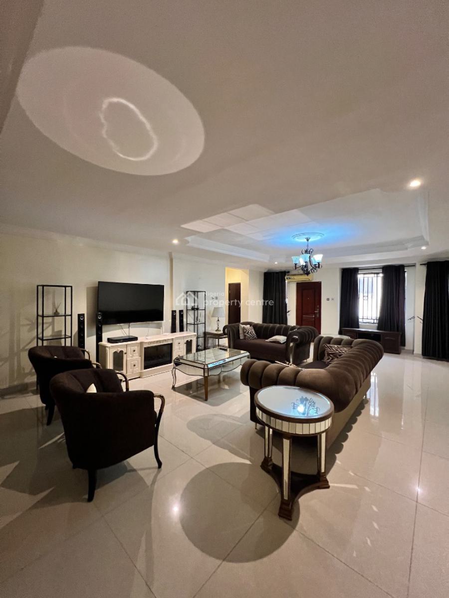Spacious 4 Bedroom Apartment with Bq and Swimming Pool, Oniru, Victoria Island (vi), Lagos, Flat / Apartment for Rent