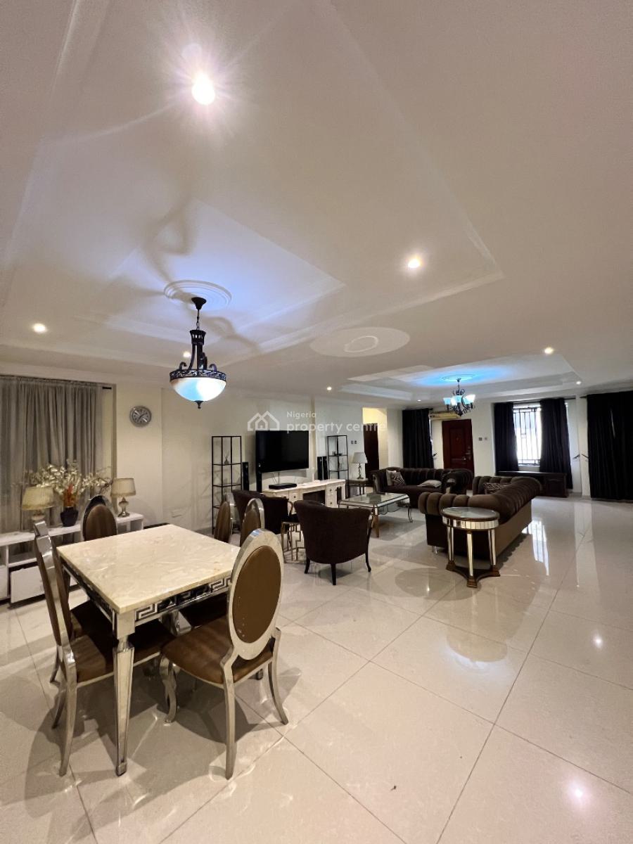 Spacious 4 Bedroom Apartment with Bq and Swimming Pool, Oniru, Victoria Island (vi), Lagos, Flat / Apartment for Rent
