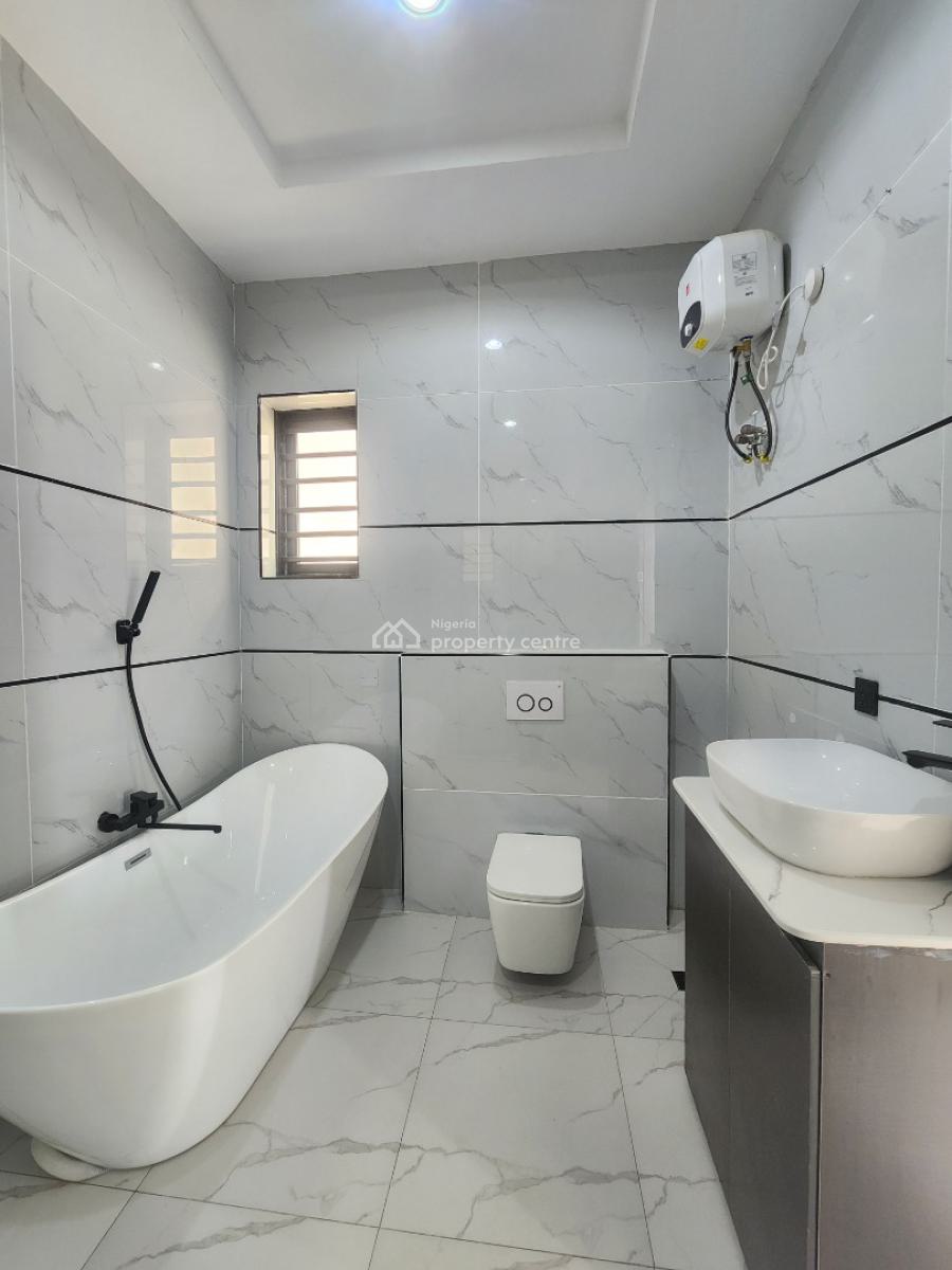 Nicely Built 5 Bedroom Semi Detached Duplex with a Room Bq, in a Code Access Estate in Lekki County, Ikota, Lekki, Lagos, Semi-detached Duplex for Sale