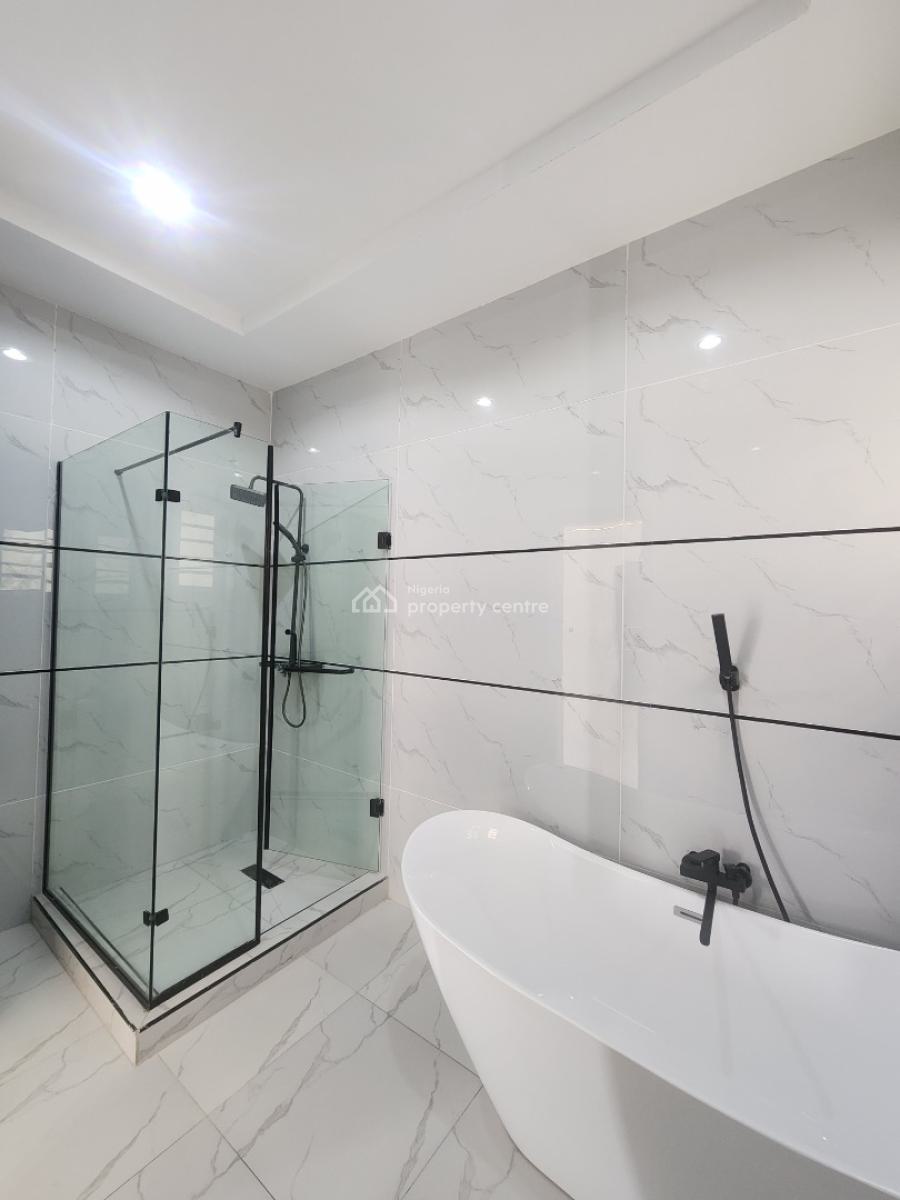 Nicely Built 5 Bedroom Semi Detached Duplex with a Room Bq, in a Code Access Estate in Lekki County, Ikota, Lekki, Lagos, Semi-detached Duplex for Sale