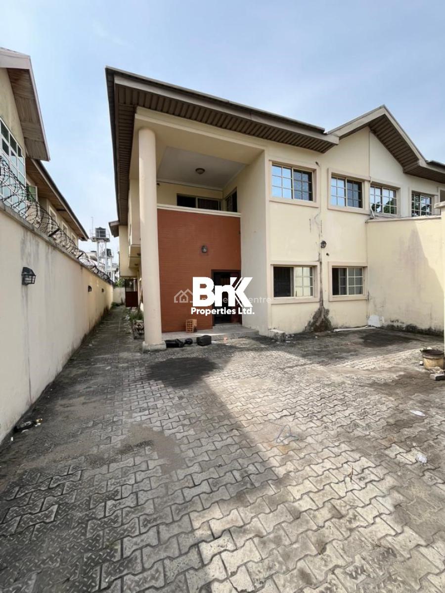4-bedroom Semi Detached Duplex with 2rooms Bq, Lekki Phase 1, Lekki, Lagos, Semi-detached Duplex for Rent