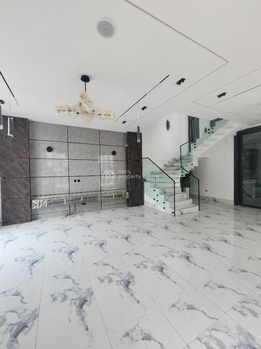 Contemporary 5 Bedroom Detached Duplex with a Bq & Pool, in a Code Access Estate in Lekki County, Ikota, Lekki, Lagos, Detached Duplex for Sale