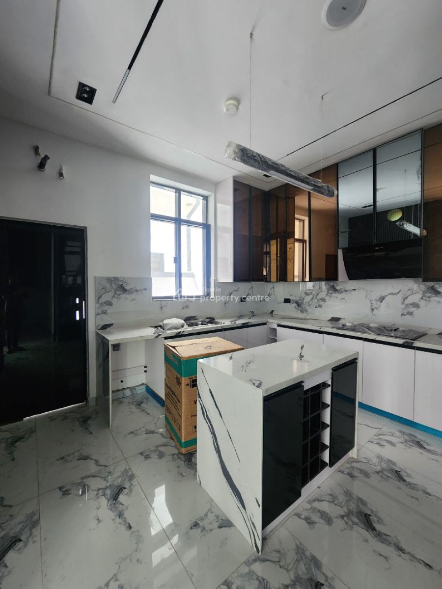 Contemporary 5 Bedroom Detached Duplex with a Bq & Pool, in a Code Access Estate in Lekki County, Ikota, Lekki, Lagos, Detached Duplex for Sale