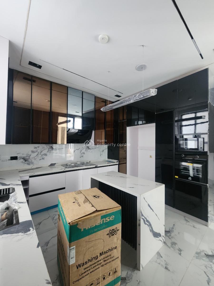 Contemporary 5 Bedroom Detached Duplex with a Bq & Pool, in a Code Access Estate in Lekki County, Ikota, Lekki, Lagos, Detached Duplex for Sale