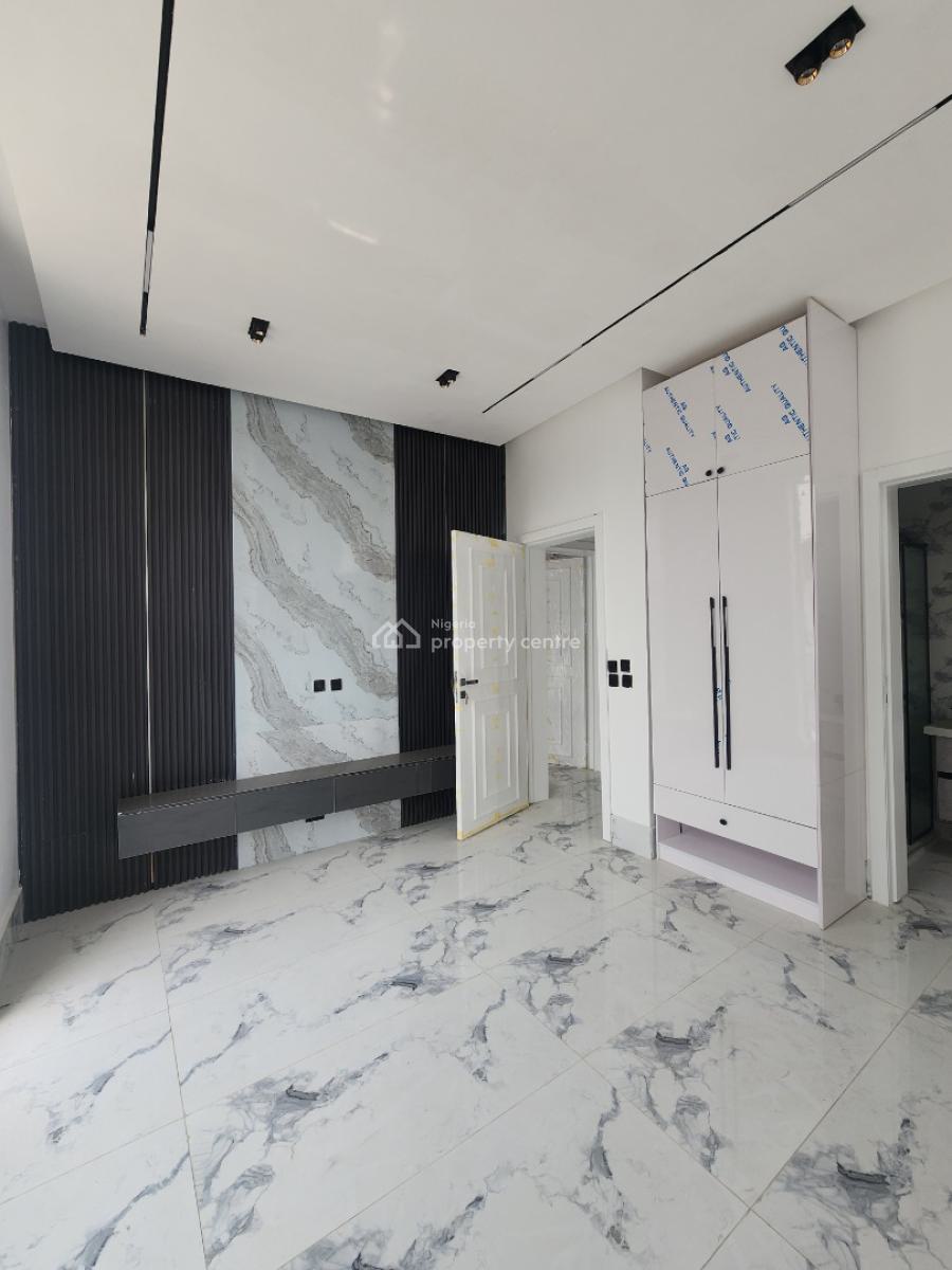 Contemporary 5 Bedroom Detached Duplex with a Bq & Pool, in a Code Access Estate in Lekki County, Ikota, Lekki, Lagos, Detached Duplex for Sale