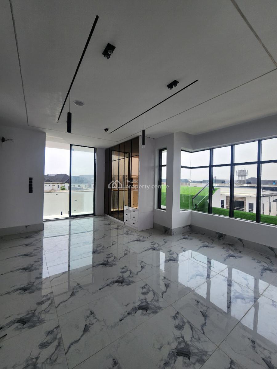 Contemporary 5 Bedroom Detached Duplex with a Bq & Pool, in a Code Access Estate in Lekki County, Ikota, Lekki, Lagos, Detached Duplex for Sale