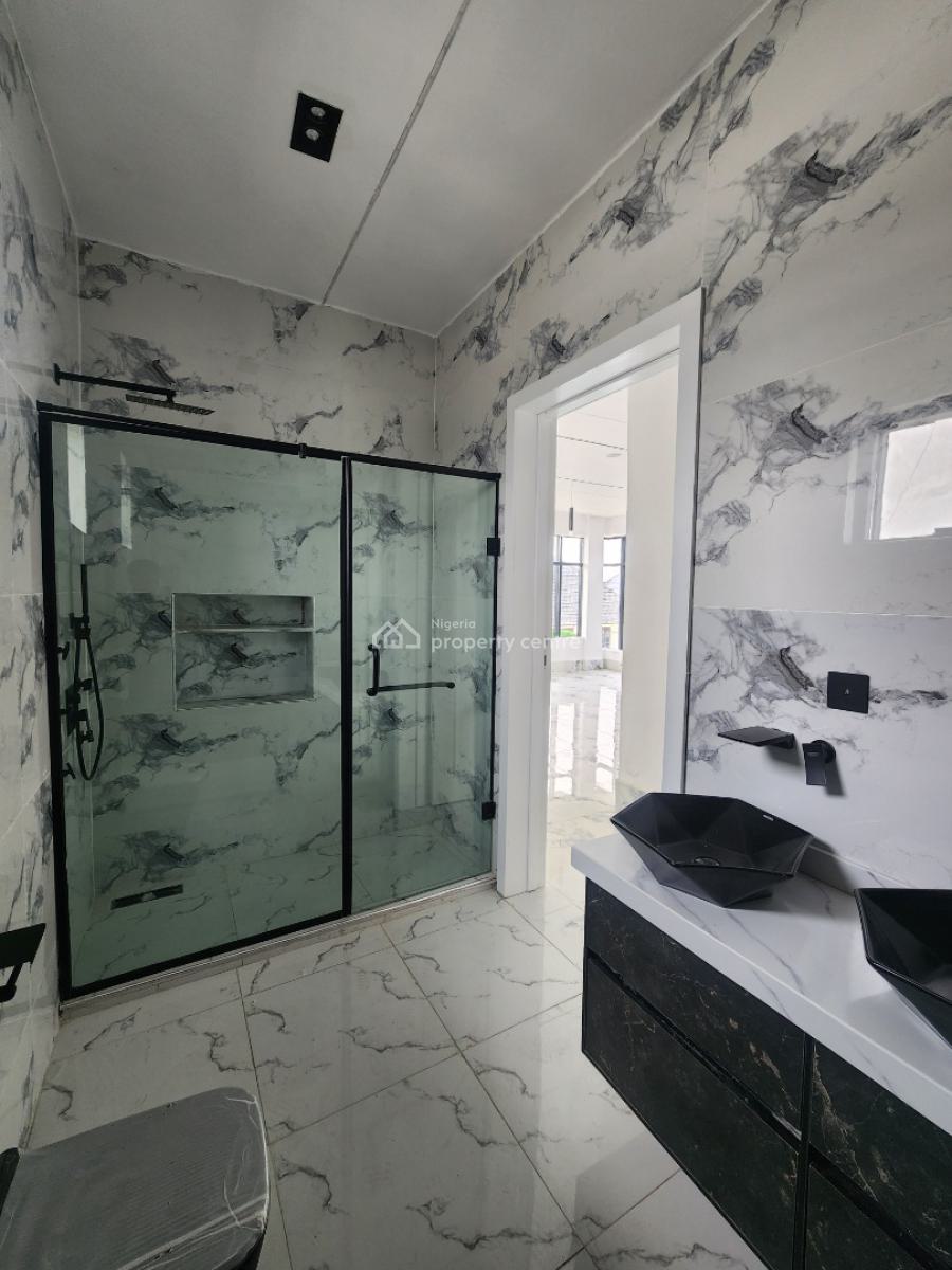 Contemporary 5 Bedroom Detached Duplex with a Bq & Pool, in a Code Access Estate in Lekki County, Ikota, Lekki, Lagos, Detached Duplex for Sale