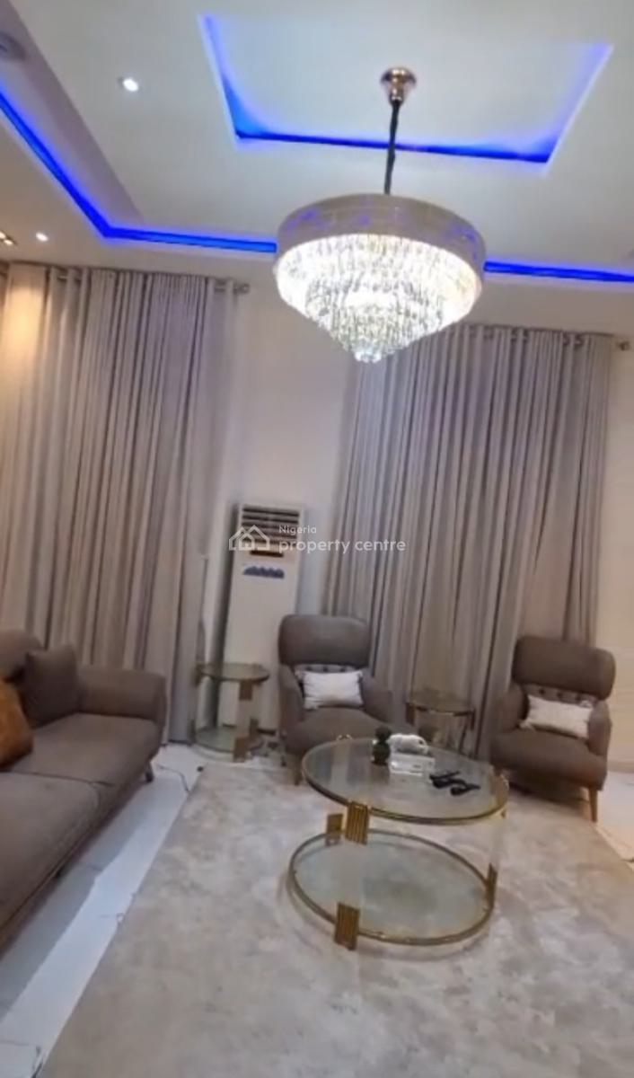 Furnished 5 Bedroom Fully Detached Duplex with Bq, Chevy View Estate Off Chevron Drive, Lekki, Lagos, Detached Duplex for Rent