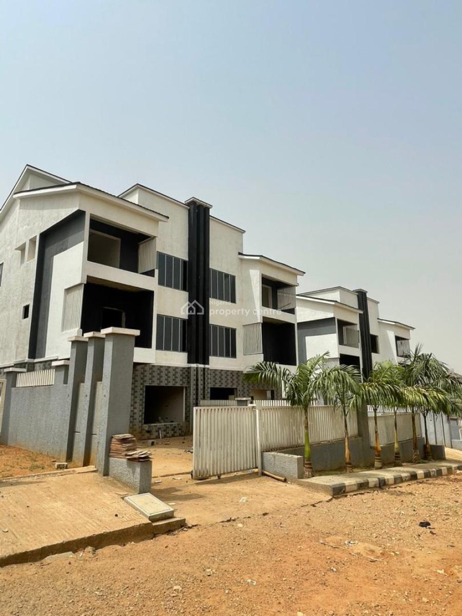 5-bedroom Semi-detached Duplex + B.q, Jabi, Abuja, Semi-detached Duplex for Sale