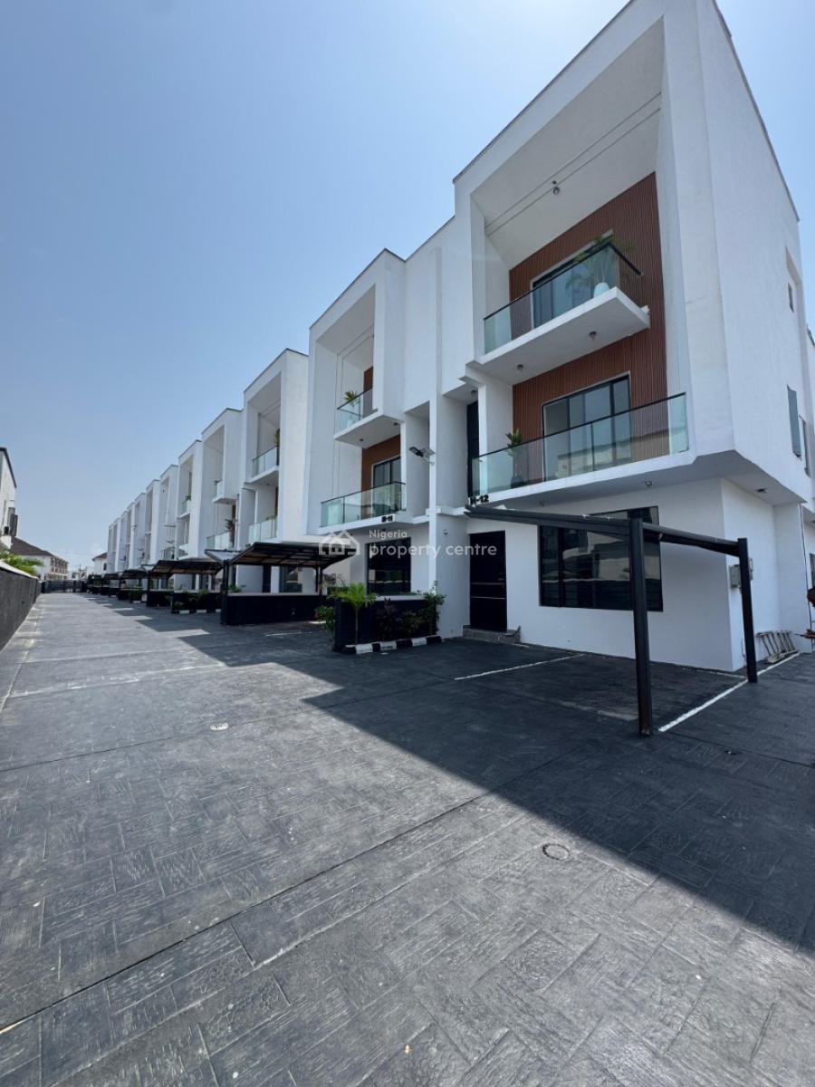 Newly Built Family Friendly 4 Bedroom Semi-detached Duplex with Bq, Chevron Toll Gate, Orchid Road, Lekki, Lagos, Semi-detached Duplex for Sale