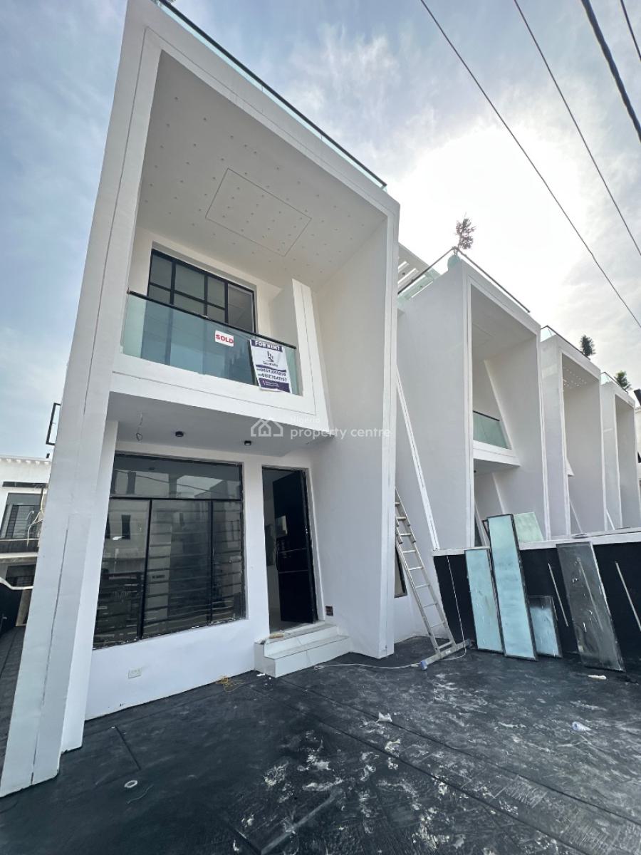 Newly Built 4 Bedroom Semi Detached Duplex with Bq, Ikota, Lekki, Lagos, Semi-detached Duplex for Rent