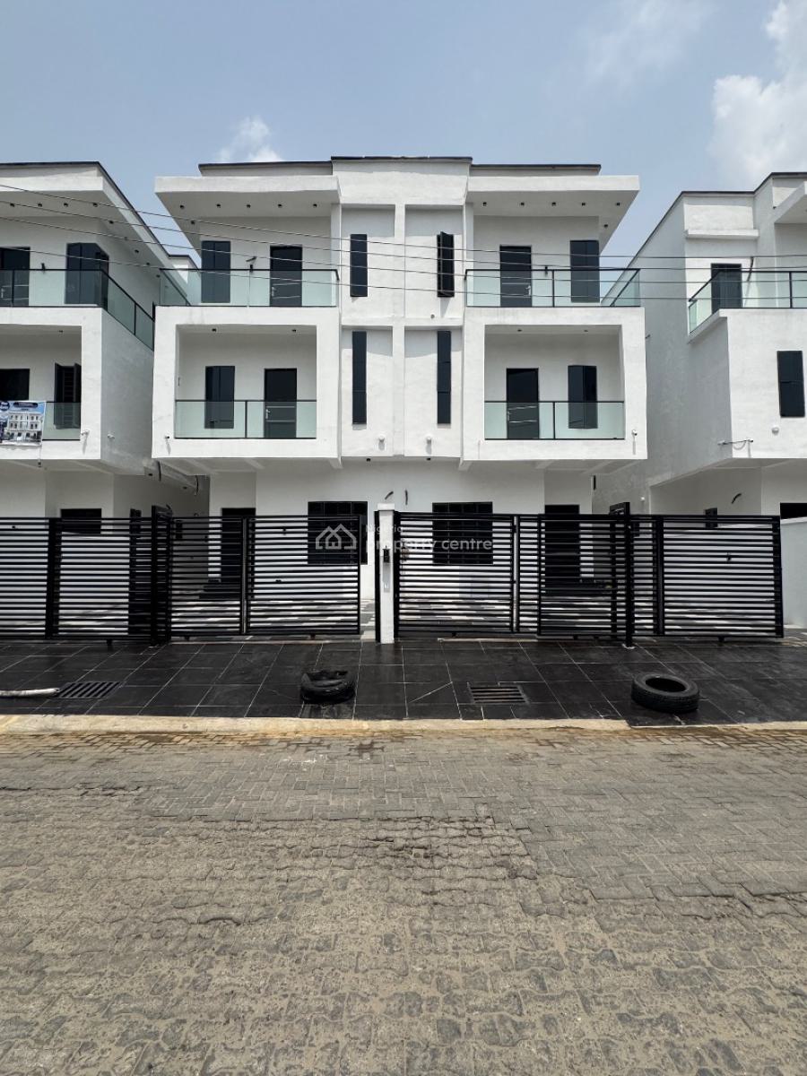 Newly Built 5 Bedroom Semi Detached Duplex with a Pool and Kitchenette, Ikota, Lekki, Lagos, Semi-detached Duplex for Sale