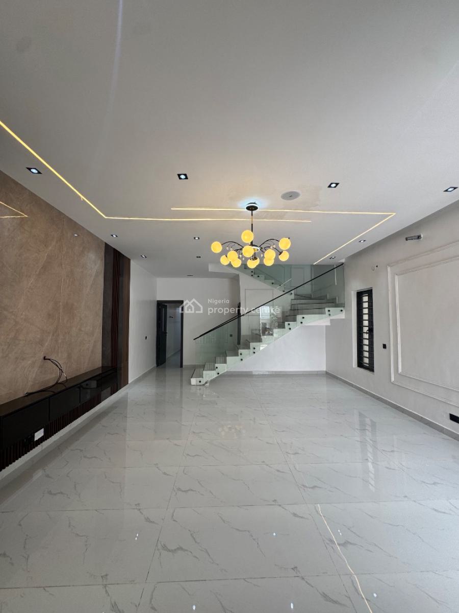 Newly Built 5 Bedroom Semi Detached Duplex with a Pool and Kitchenette, Ikota, Lekki, Lagos, Semi-detached Duplex for Sale