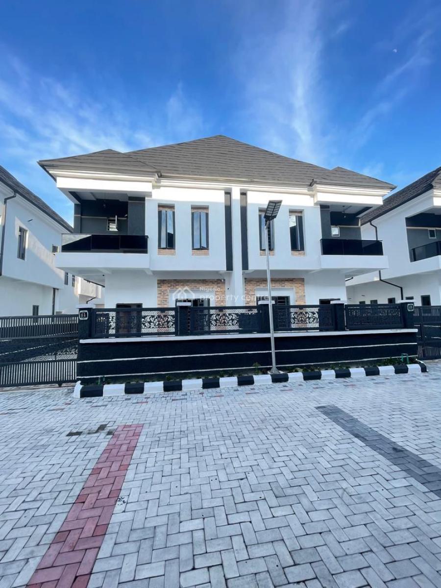 4 Bedroom Semi Detached Duplex with Bq, Orchid Road, Lekki, Lagos, House for Sale