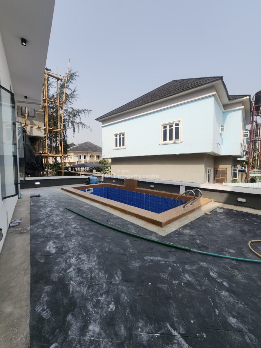 Magnificent 5 Bedroom Detached Duplex with Bq, Gym, Pool, Megamound Estate, Ikota, Lekki, Lagos, Detached Duplex for Sale