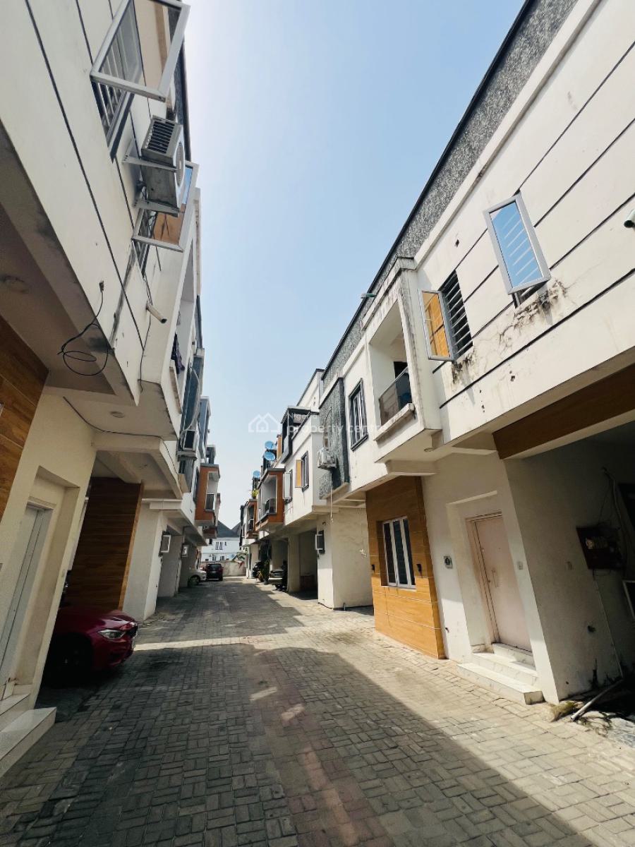 Tastefully Built 4 Bedroom Terrace Duplex, Ikota, Lekki, Lagos, Terraced Duplex for Rent