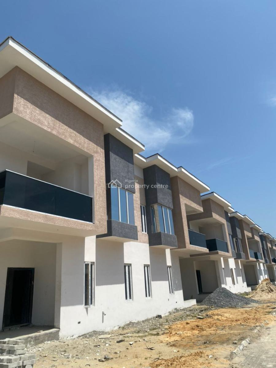 Fully Finished 3 Bedroom Duplex with 1 Bedroom Bq, Chinese Estate Orchid, Lekki Phase 2, Lekki, Lagos, Terraced Duplex for Sale
