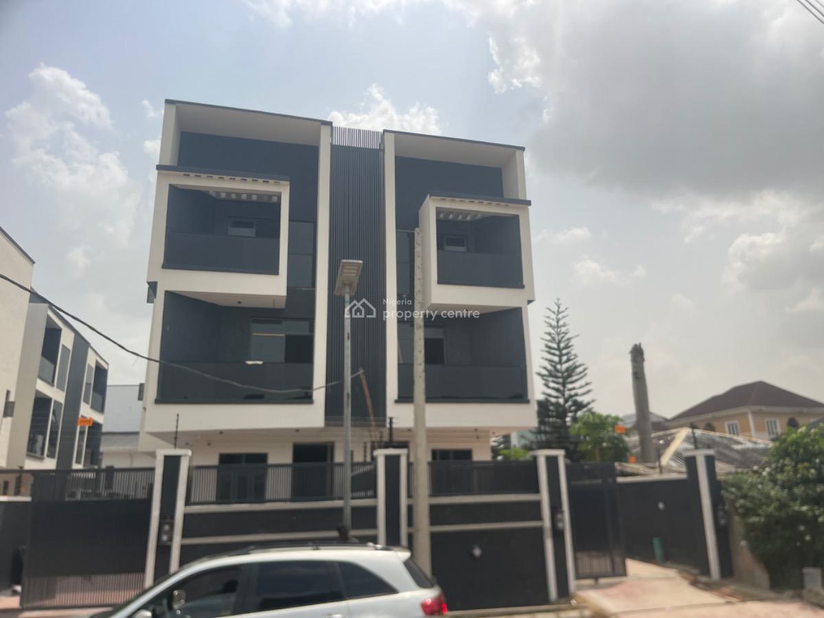 4 Bedroom Semi Detached House with a Bq, Adeniyi Jones, Ikeja, Lagos, Detached Duplex for Sale