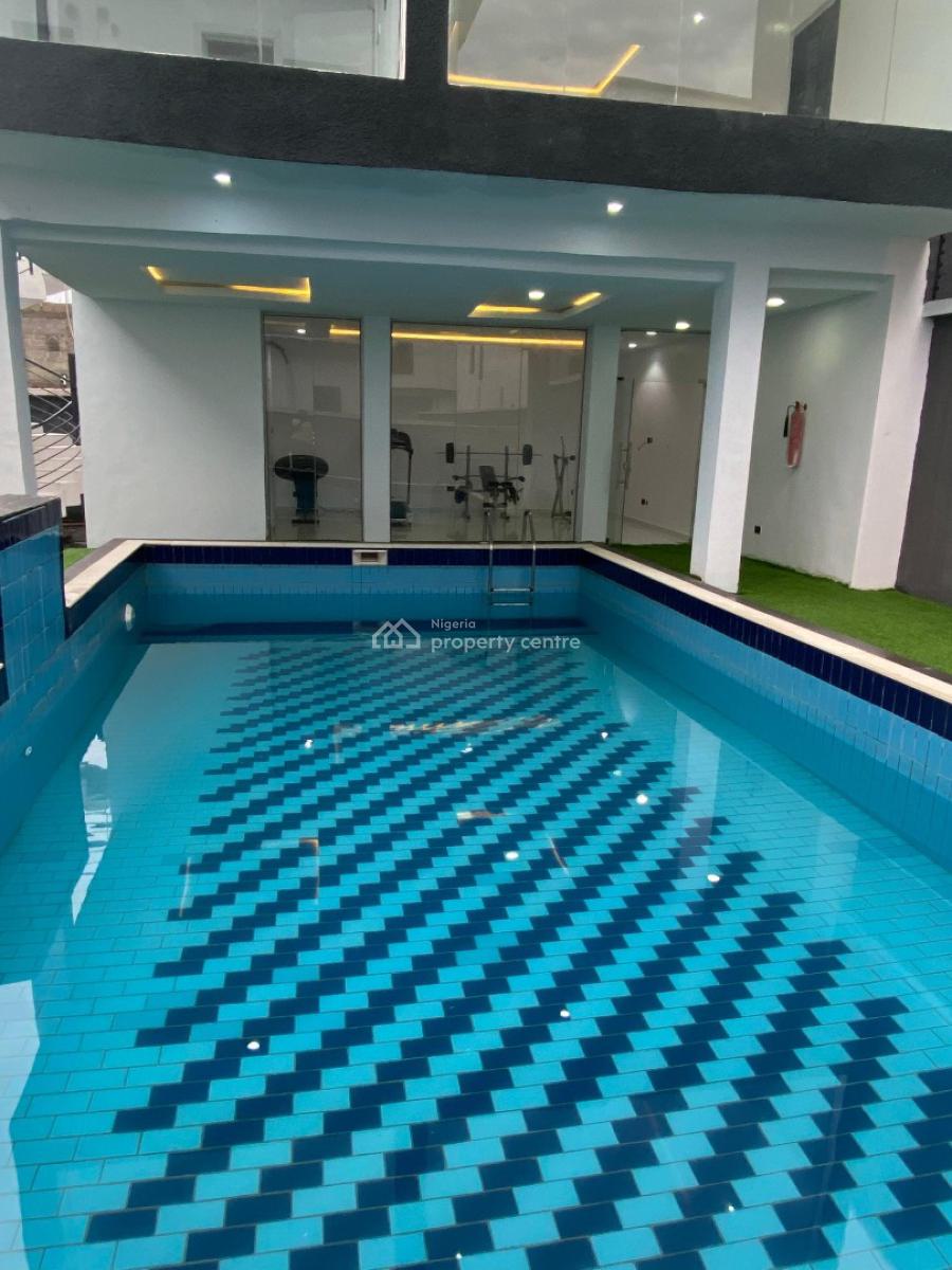 Fully Serviced Unfurnished 4 Bedroom Terrace Duplex, Osapa London, Lekki, Lagos, Terraced Duplex for Rent