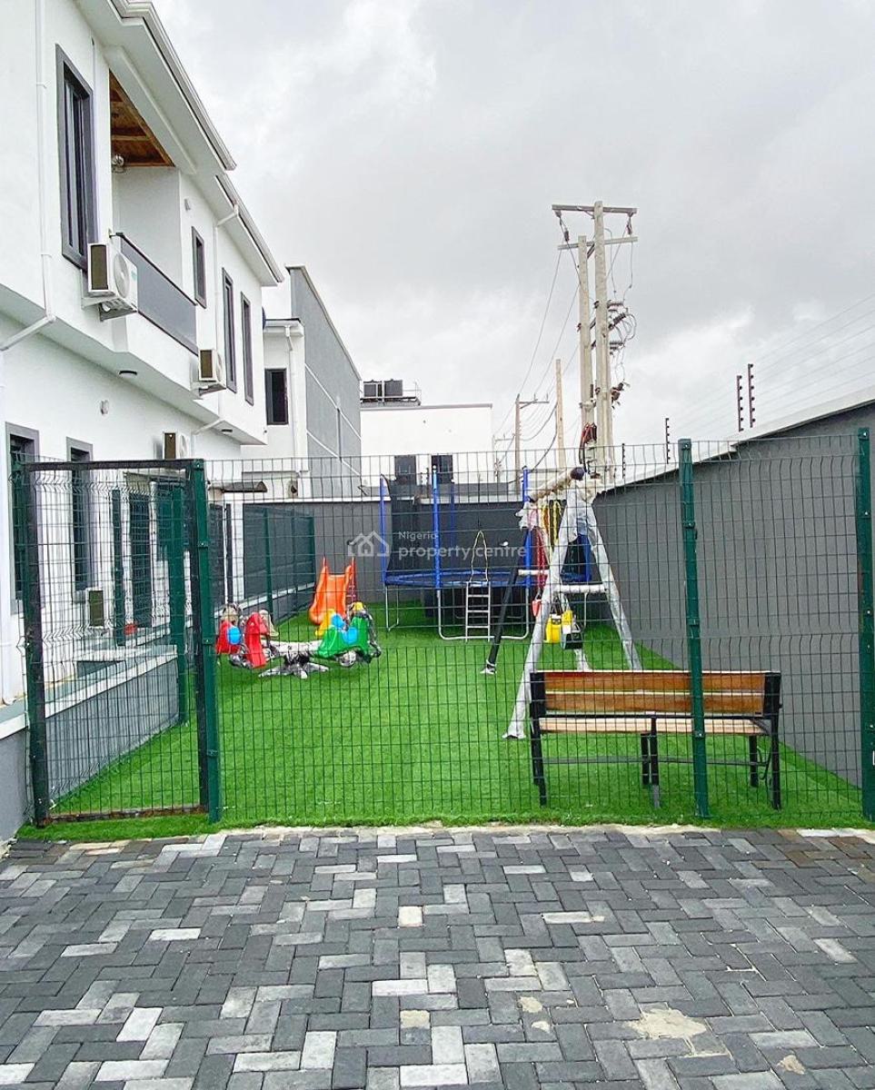 Fully Serviced Unfurnished 4 Bedroom Terrace Duplex, Osapa London, Lekki, Lagos, Terraced Duplex for Rent