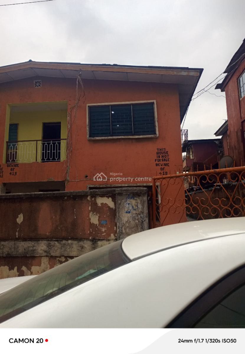 Spacious 3 Bedroom Flat Ground Floor, Off Adetola, Surulere, Lagos, Flat / Apartment for Rent