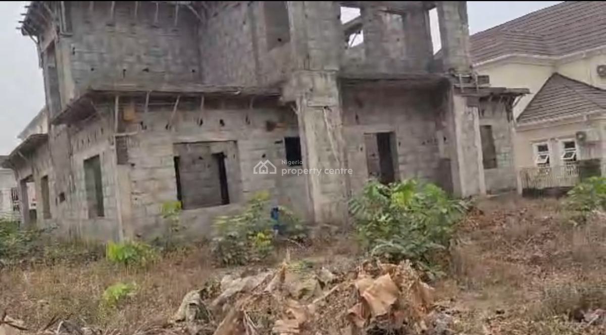 6 Bedroom Carcass Duplex, River Park Estate, Lugbe District, Abuja, Detached Duplex for Sale