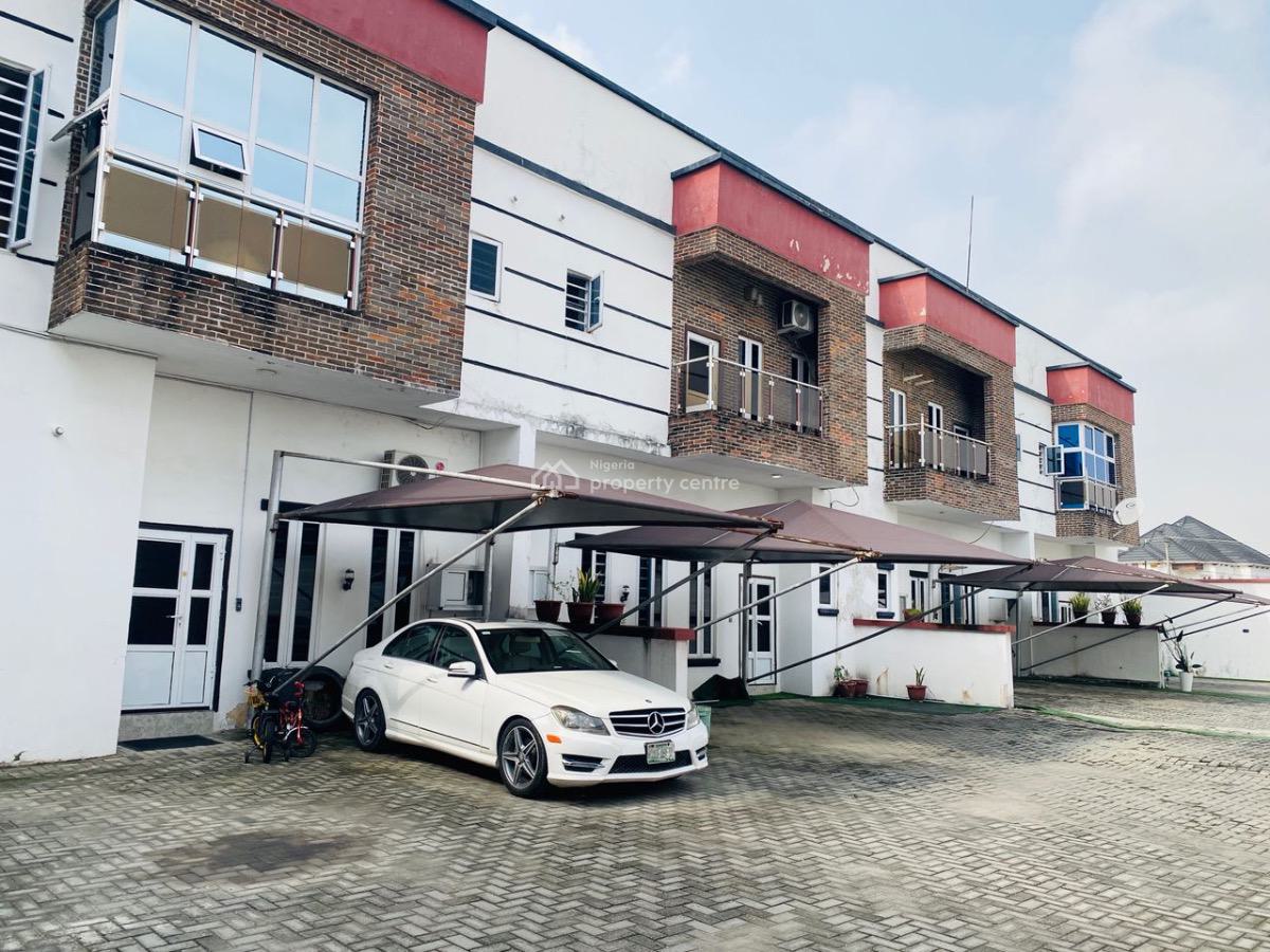 Two Units of 4 Bedroom Terrace Duplex, Van Daniel’s Street, Off Orchid Road, Lekki, Lagos, Terraced Duplex for Rent