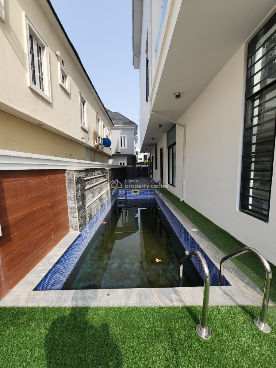 Distinguished 5 Bedroom Detached Duplex with Bq, Pool, Cinema, Megamound Estate, Ikota, Lekki, Lagos, Detached Duplex for Sale