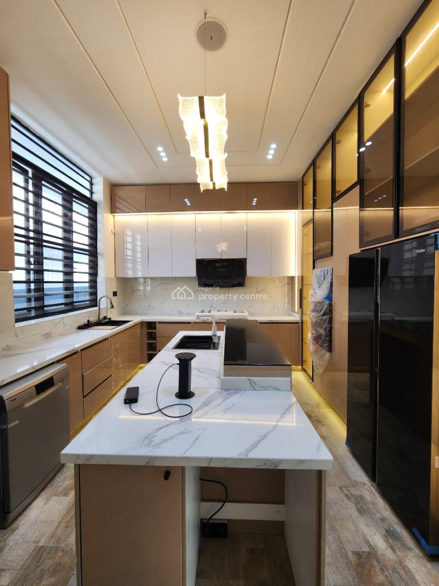 Distinguished 5 Bedroom Detached Duplex with Bq, Pool, Cinema, Megamound Estate, Ikota, Lekki, Lagos, Detached Duplex for Sale