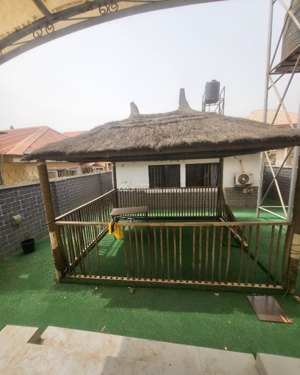 Luxurious Massive 3 Bedroom Terrace Duplex with Bq, Inside Suncity Estate, Galadimawa, Abuja, Semi-detached Duplex for Rent