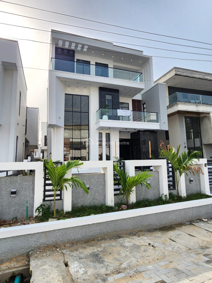 Luxury 5 Bedroom Detached Duplex with Bq, Pool, Cinema, Ikota, Lekki, Lagos, Detached Duplex for Sale