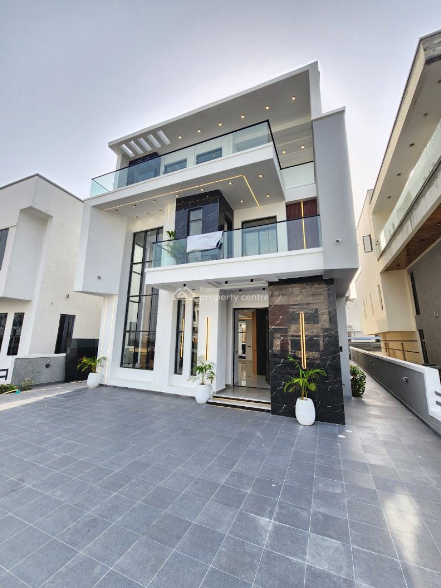 Luxury 5 Bedroom Detached Duplex with Bq, Pool, Cinema, Ikota, Lekki, Lagos, Detached Duplex for Sale
