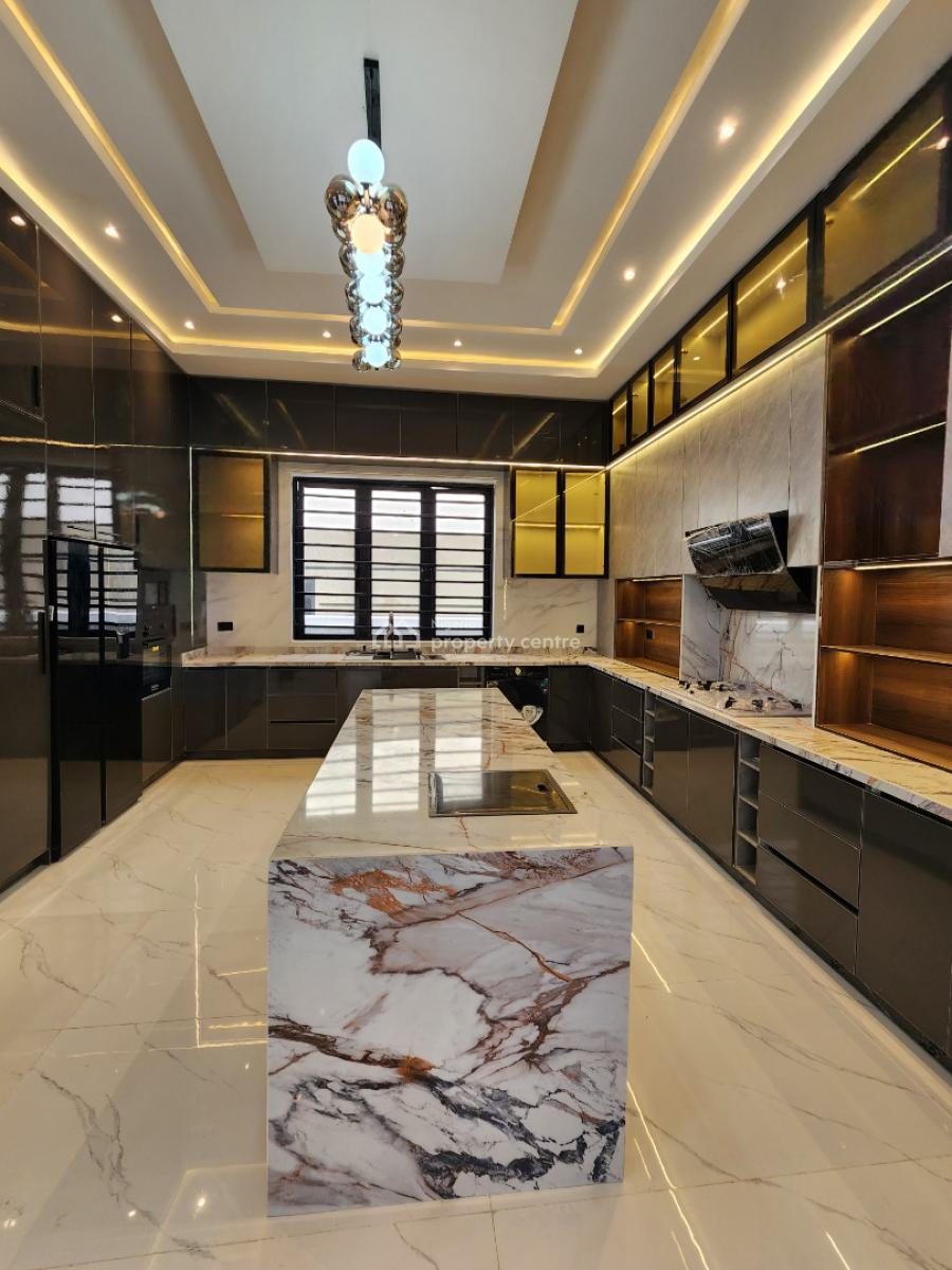 Luxury 5 Bedroom Detached Duplex with Bq, Pool, Cinema, Ikota, Lekki, Lagos, Detached Duplex for Sale