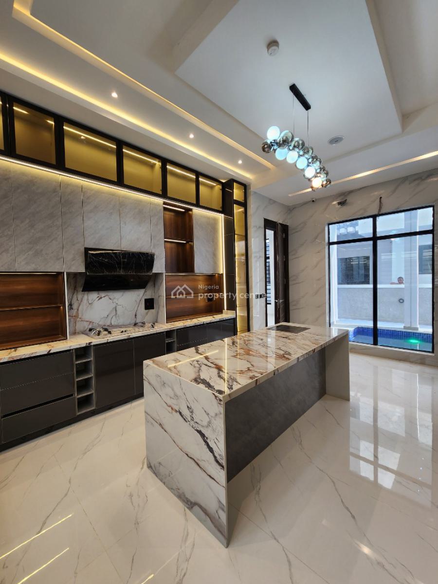 Luxury 5 Bedroom Detached Duplex with Bq, Pool, Cinema, Ikota, Lekki, Lagos, Detached Duplex for Sale