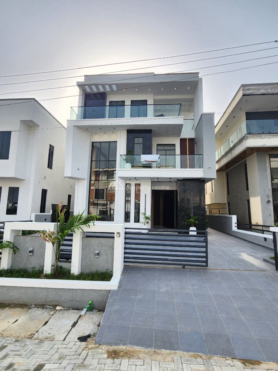 Luxury 5 Bedroom Detached Duplex with Bq, Pool, Cinema, Ikota, Lekki, Lagos, Detached Duplex for Sale