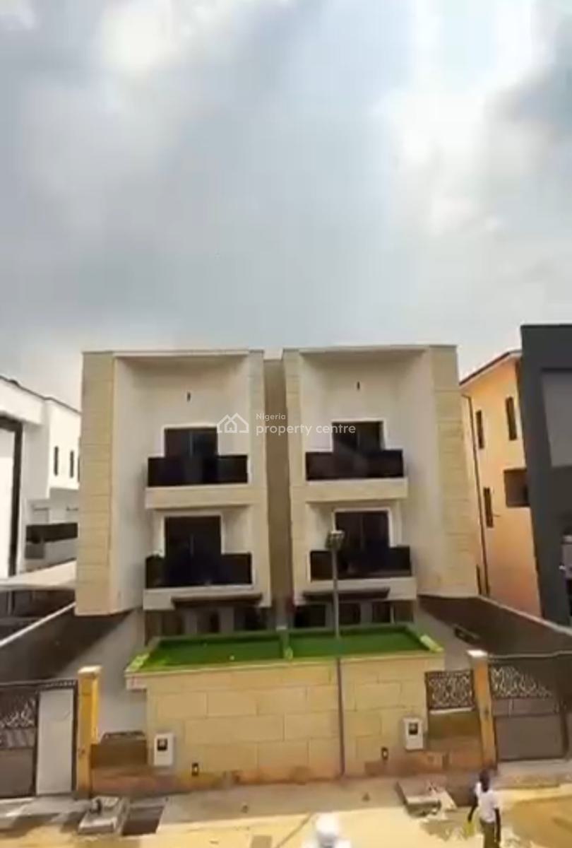Newly Built 4 Bedroom Semi-detached Duplex with a Room Bq and Elevator, Ikeja Gra, Ikeja, Lagos, Semi-detached Duplex for Sale