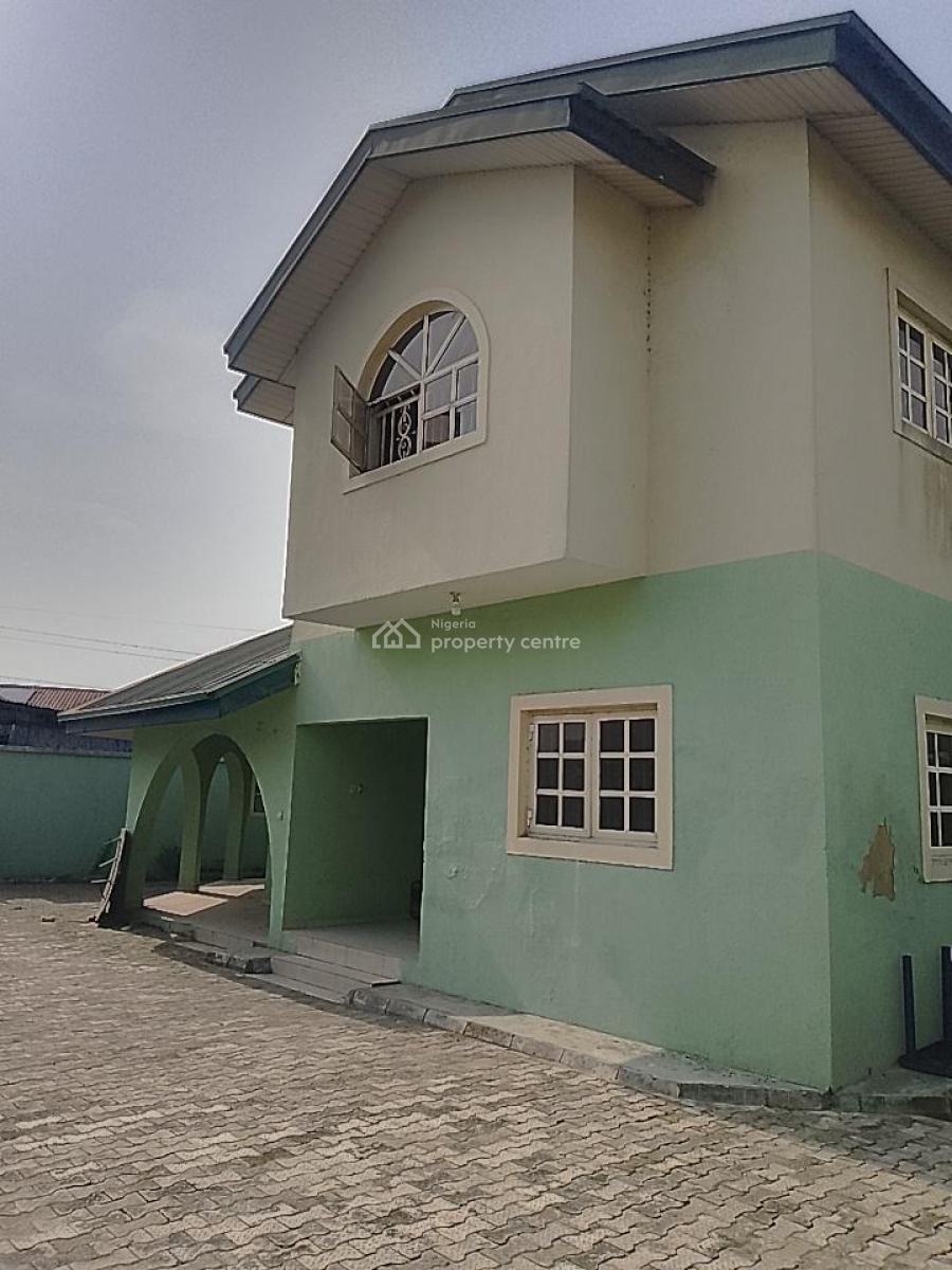 Spacious 1 Bed Room and Palour, Addo Road, Ajah, Lagos, Detached Duplex for Rent