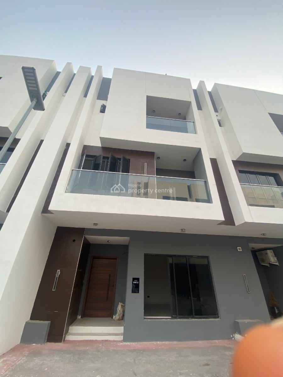 Luxury Newly Built  4bedroom Terrace with Pool and Play Ground, Lekki Phase 1, Lekki, Lagos, Terraced Duplex for Rent