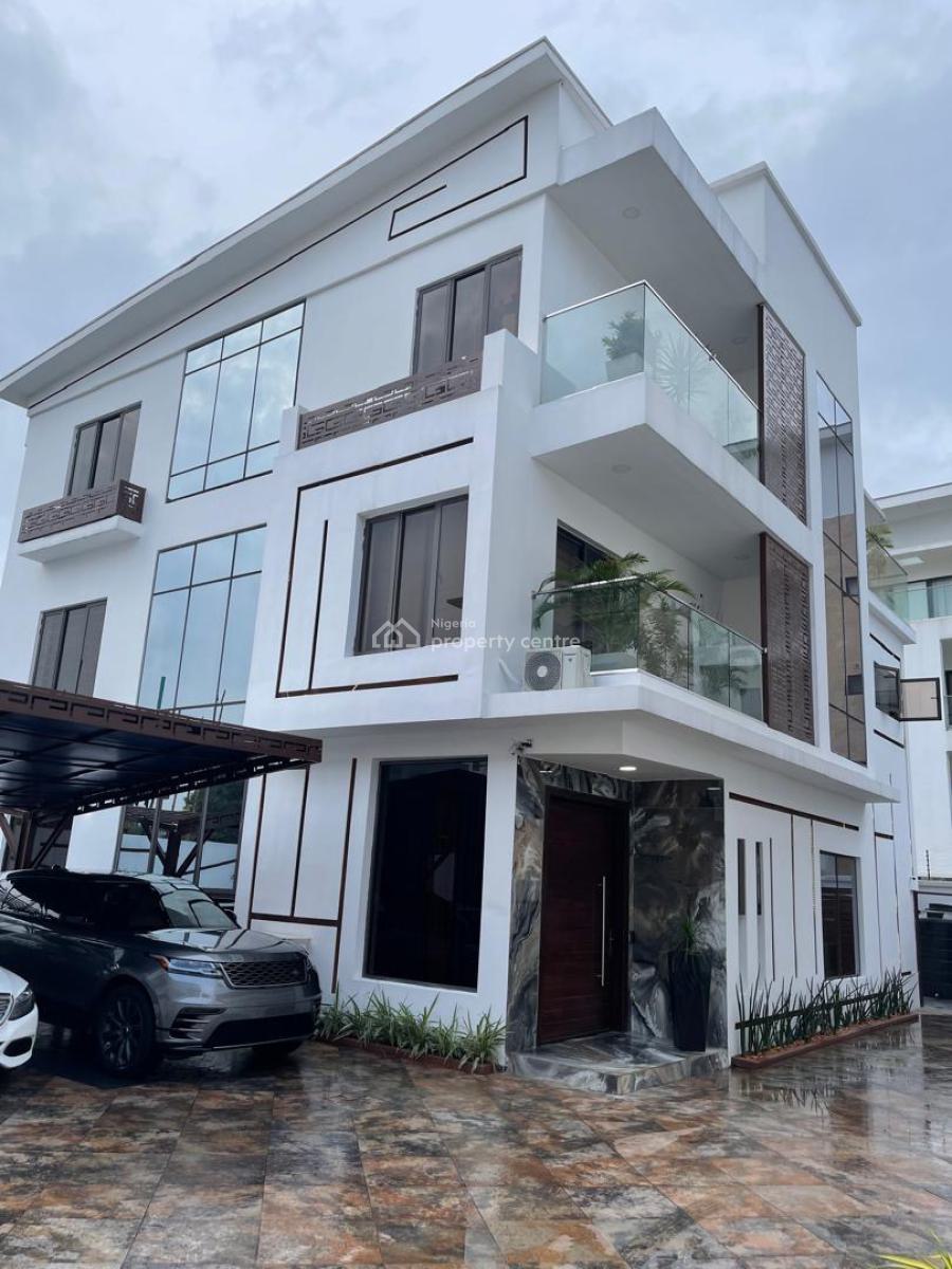 Fully Furnished Luxury 5-bedroom Ensuite Detached House with Elevator, Banana Island, Ikoyi, Lagos, Detached Duplex for Sale
