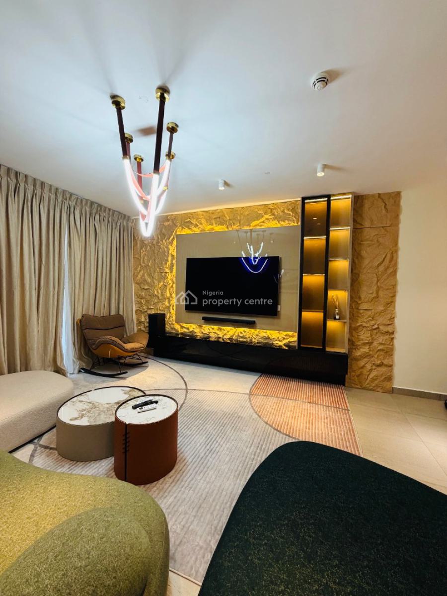 Super Furnished 2 Bedrooms Apartment with Bq and Swimming Pool and Gym, Lekki Phase 1, Lekki, Lagos, Flat / Apartment for Rent