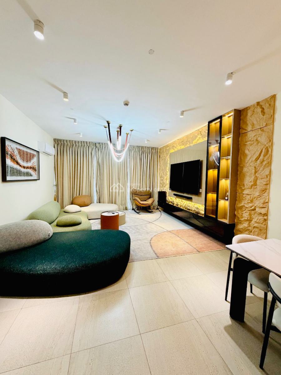 Super Furnished 2 Bedrooms Apartment with Bq and Swimming Pool and Gym, Lekki Phase 1, Lekki, Lagos, Flat / Apartment for Rent