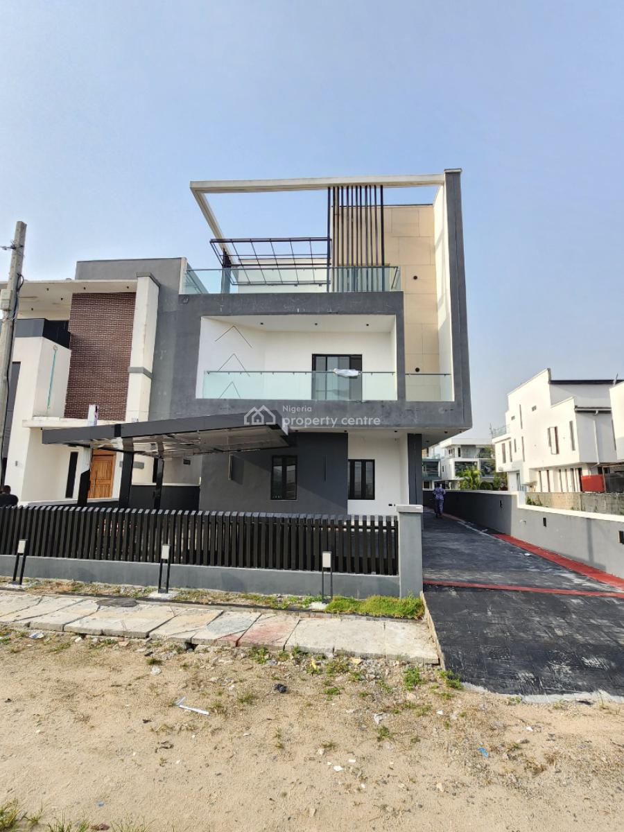 Superb 5 Bedroom Detached Duplex with Bq, Pool, Cinema, Ikota, Lekki, Lagos, Detached Duplex for Sale