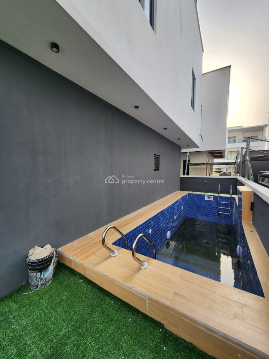 Superb 5 Bedroom Detached Duplex with Bq, Pool, Cinema, Ikota, Lekki, Lagos, Detached Duplex for Sale