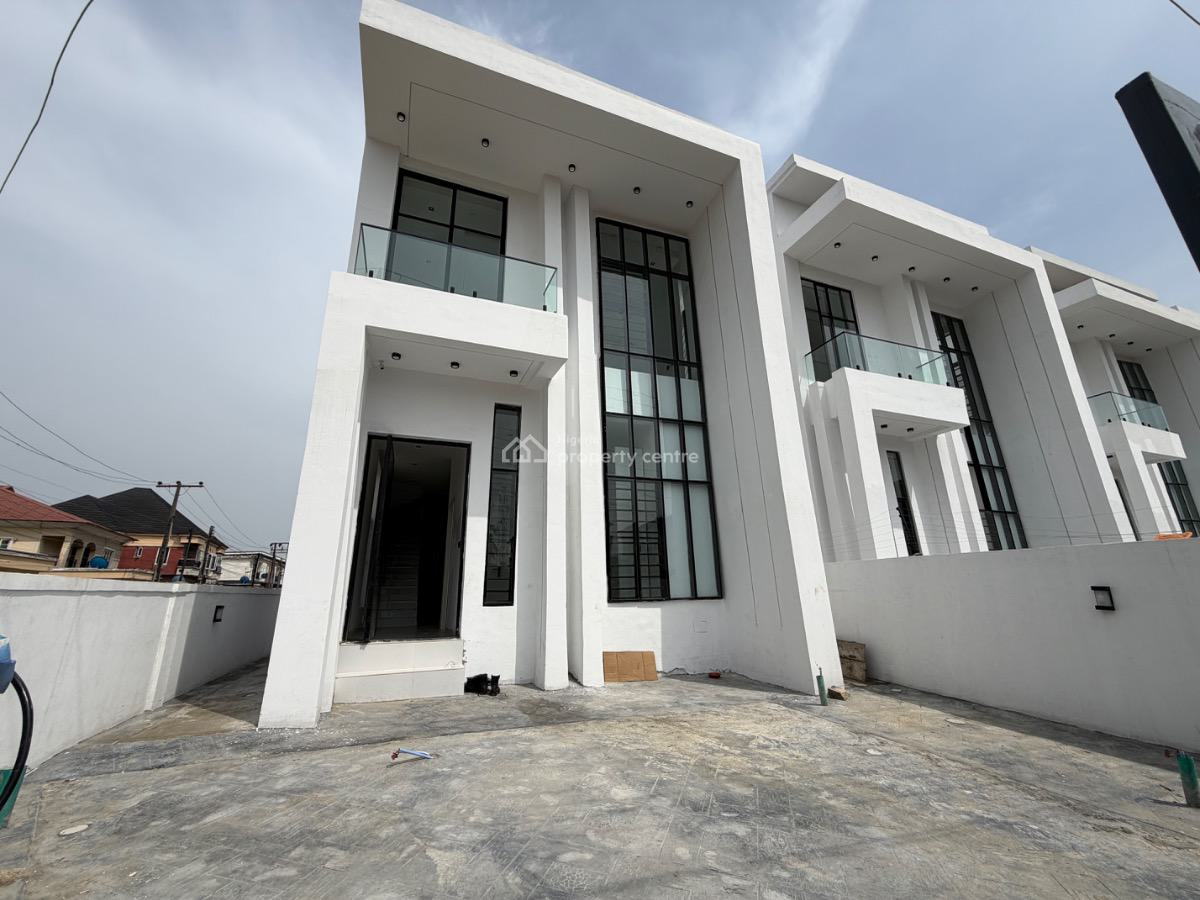 Contemporary 4 Bedrooms Detached Duplex with Bq, Lagos Business School, Ajah, Lagos, Detached Duplex for Sale